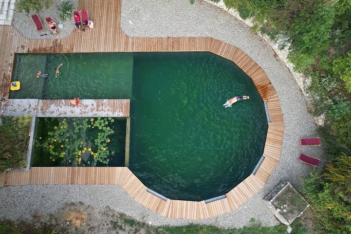 Maison de vacances pour 15 personnes, avec jardin