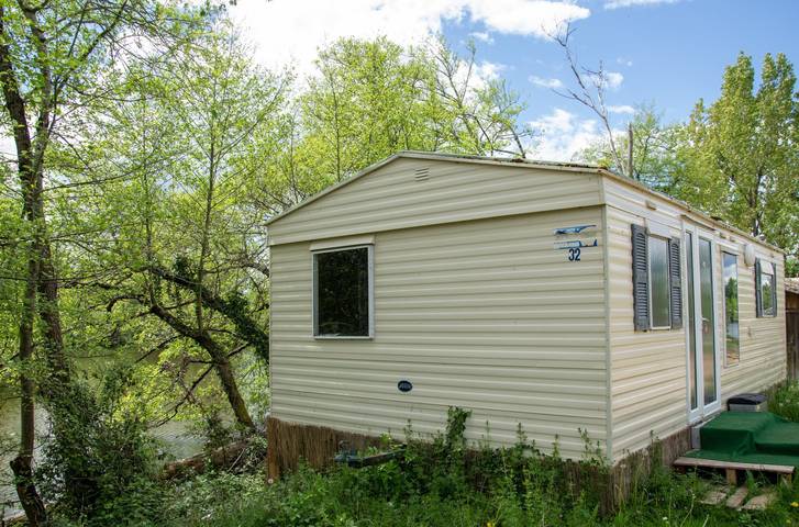 Bungalow pour 4 personnes, avec vue sur le lac et terrasse, animaux acceptés - 1