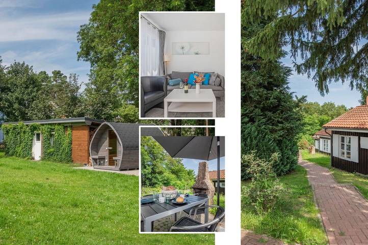 Bungalow für 4 Personen, mit Sauna und Garten sowie Whirlpool, mit Haustier in Bansin