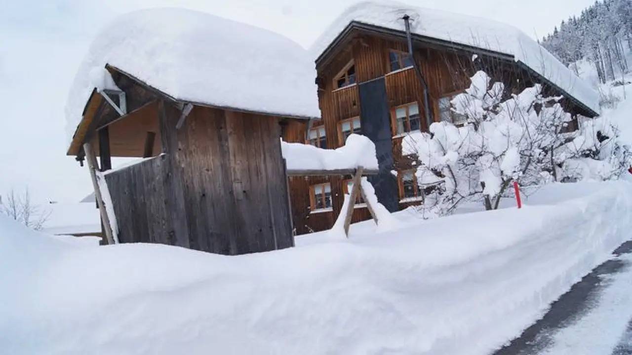 Geheel vakantieappartement, Vakantieappartement voor 5 personen met tuin in Schoppernau, Bregenzerwoud