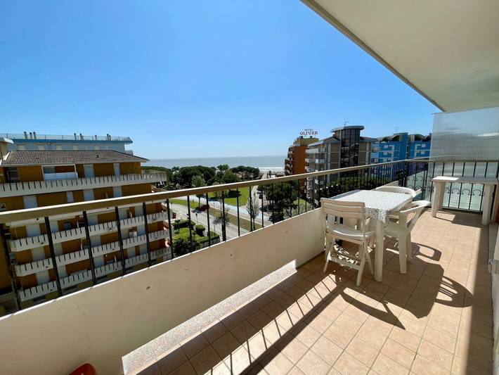 Appartement de vacances pour 5 personnes, avec vue sur l’océan et balcon/terrasse, animaux acceptés - 1