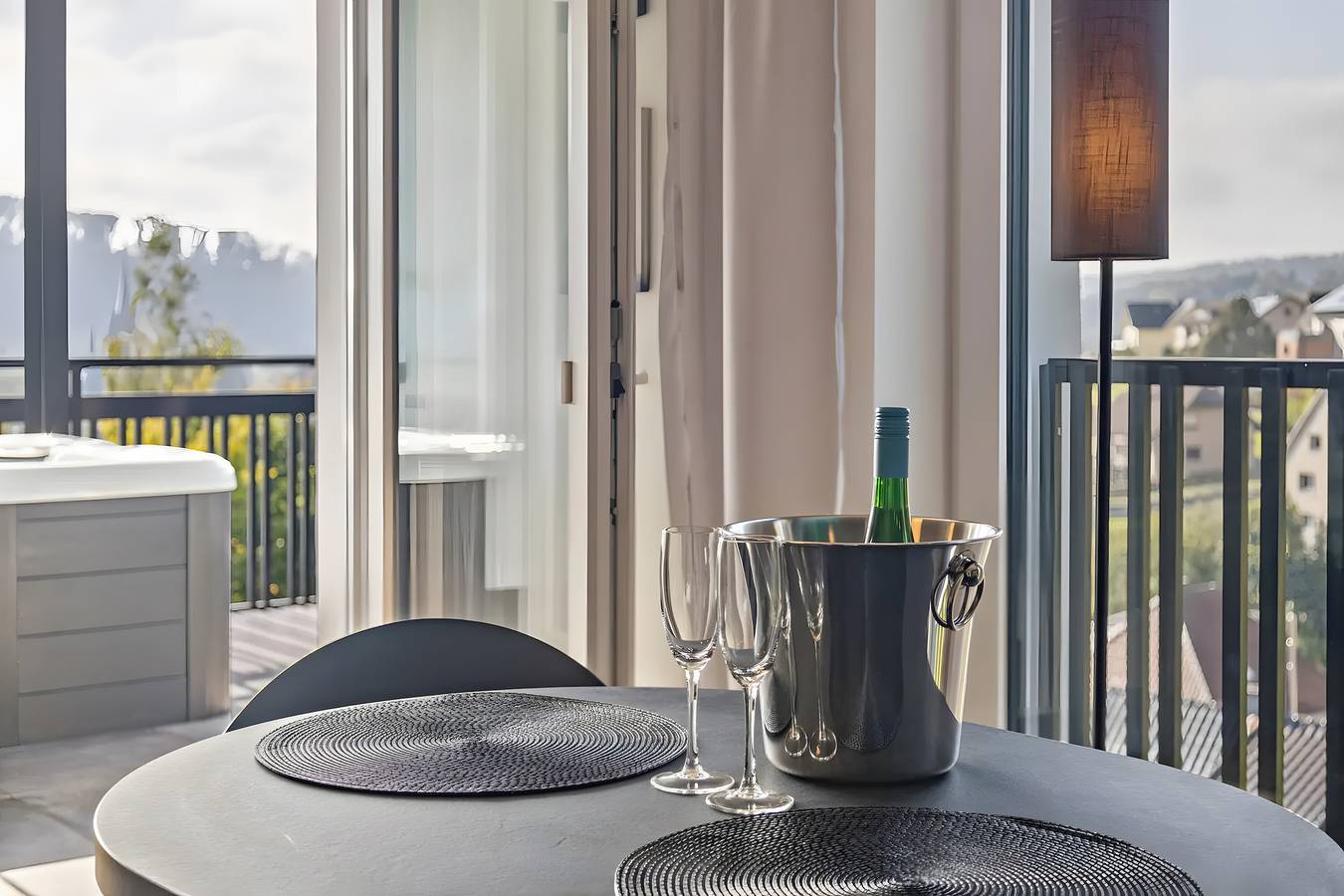 Apartamento entero, Apartamento vacacional "Egge Resort 7g" con balcón, jacuzzi y sauna in Altenbeken, Bosque Teutónico