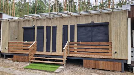 Camping für 4 Personen, mit Ausblick und Garten, mit Haustier in Tschechien