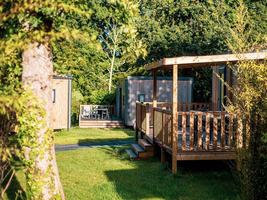 Camping Domaine de l'Orangerie de Lanniron   - Mobilhome 2 personas - Oferta Dúo de Lujo in Quimper, Region de Quimper