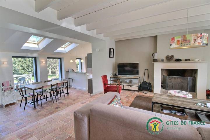 Gîte pour 6 personnes, avec jardin et terrasse, animaux acceptés à Le Palais - 2