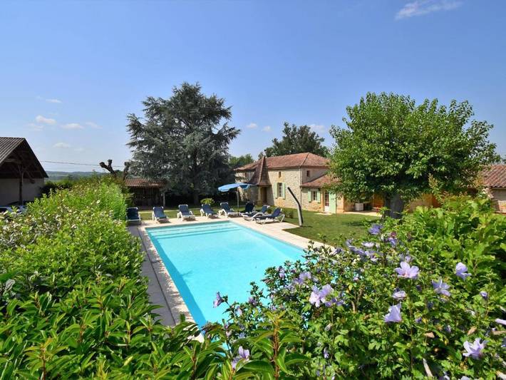 Location de vacances pour 11 personnes, avec Terrasse et Piscine à Saint-Georges
