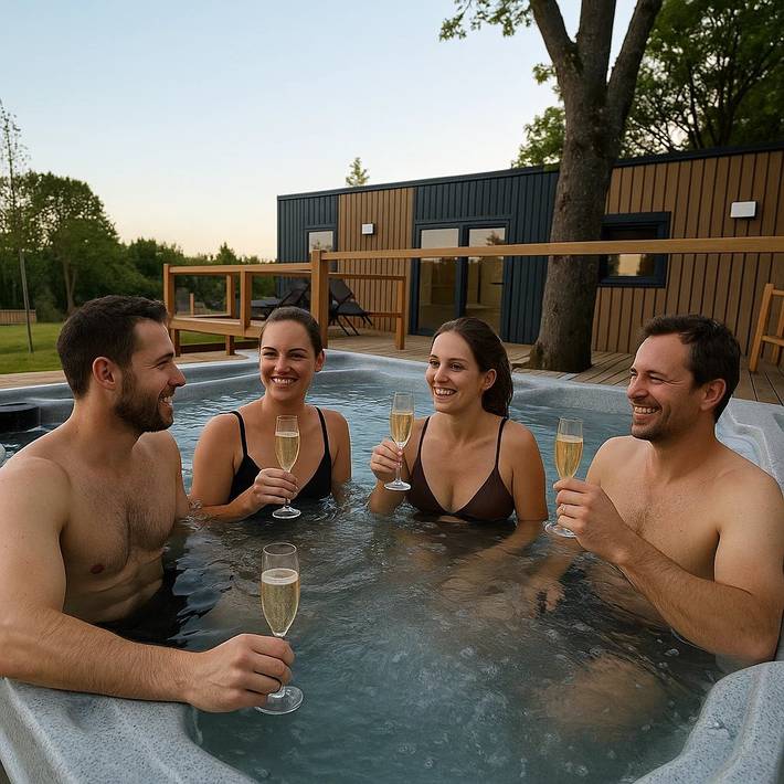 Camping pour 4 personnes, avec jacuzzi dans Orne - 2