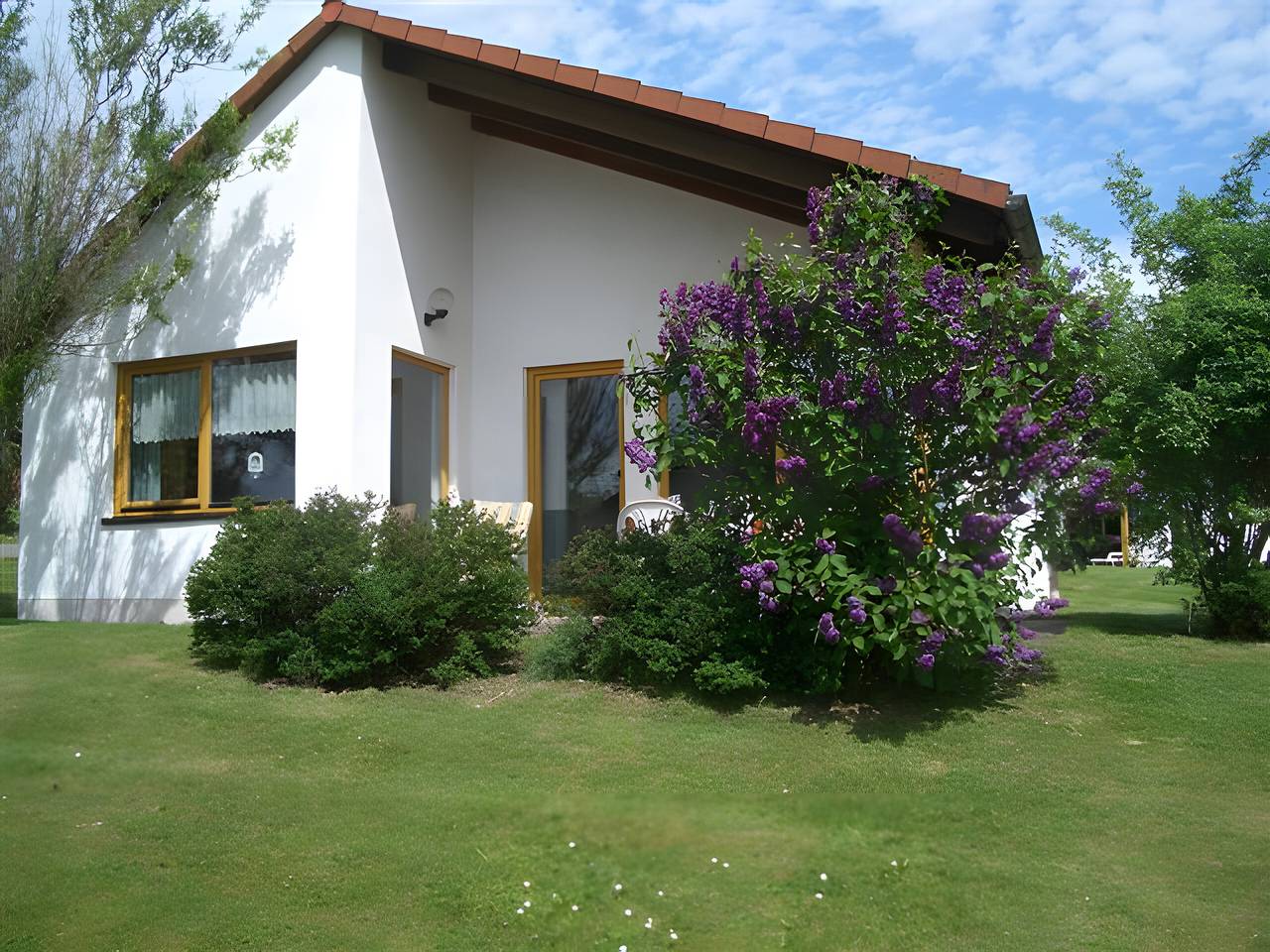 Ferienhaus mit privater Terrasse, Garten und Wlan in Uslar, Weserbergland