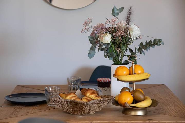 Gîte pour 6 personnes, avec terrasse à Vezin-le-Coquet - 2