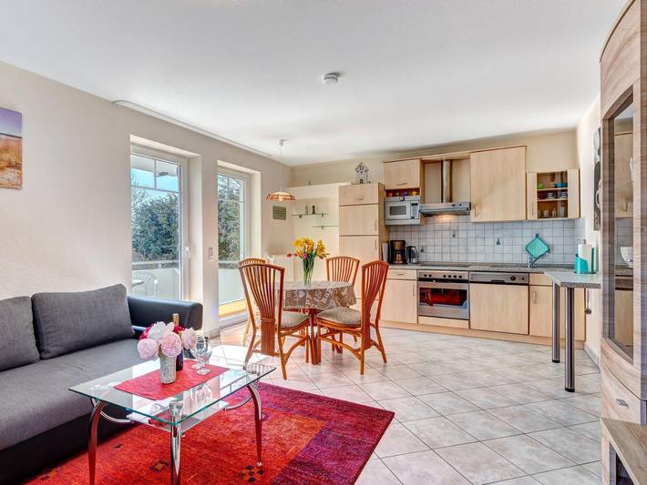 Appartement de vacances pour 3 personnes, avec balcon - 1