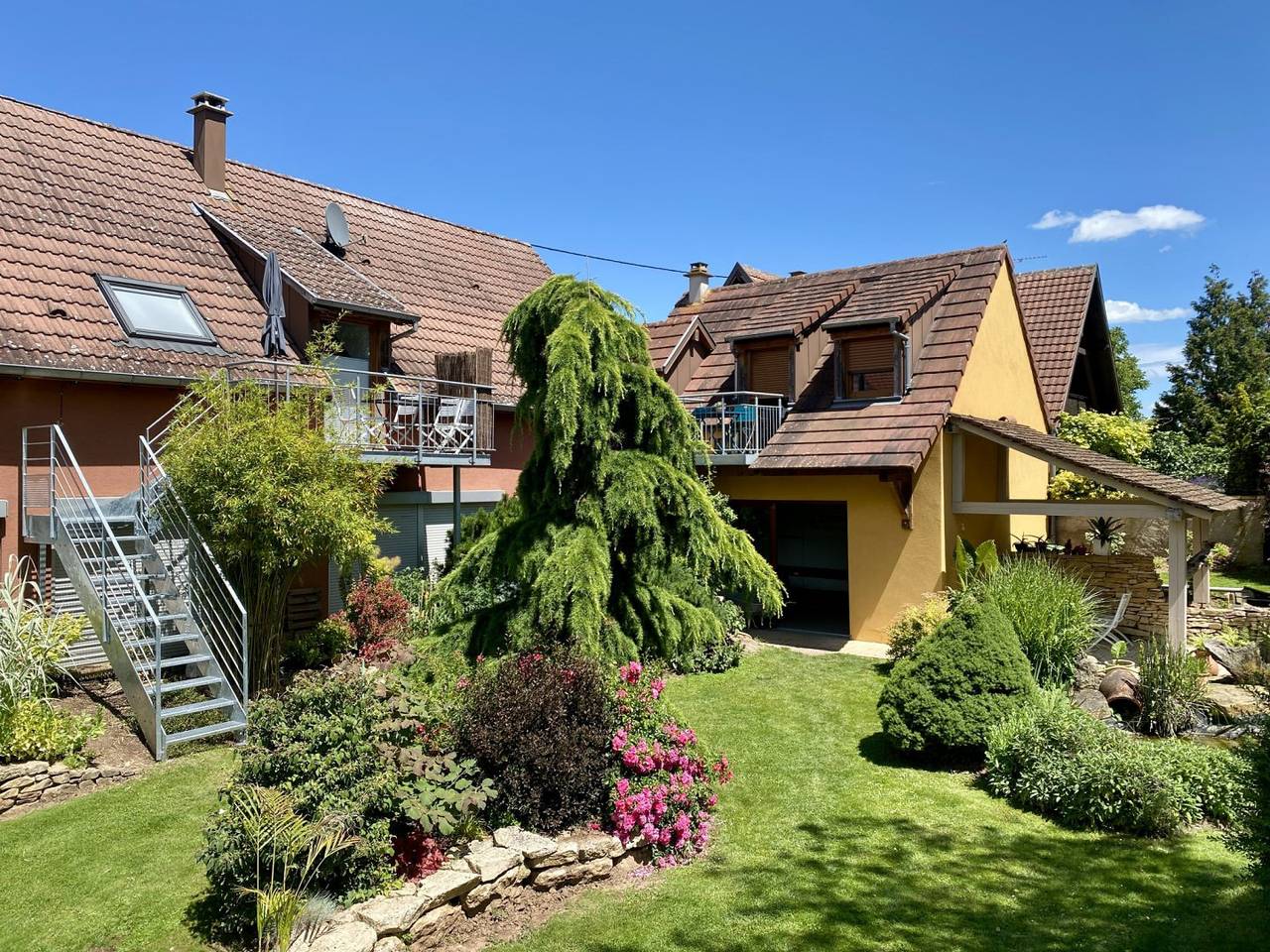 Le Gîte du Photographe, T3 70 m², 2 chambres, terrasse et jardin in Guémar, Région de Ribeauvillé