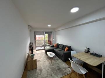 Gîte pour 2 personnes, avec balcon et vue à Skopje
