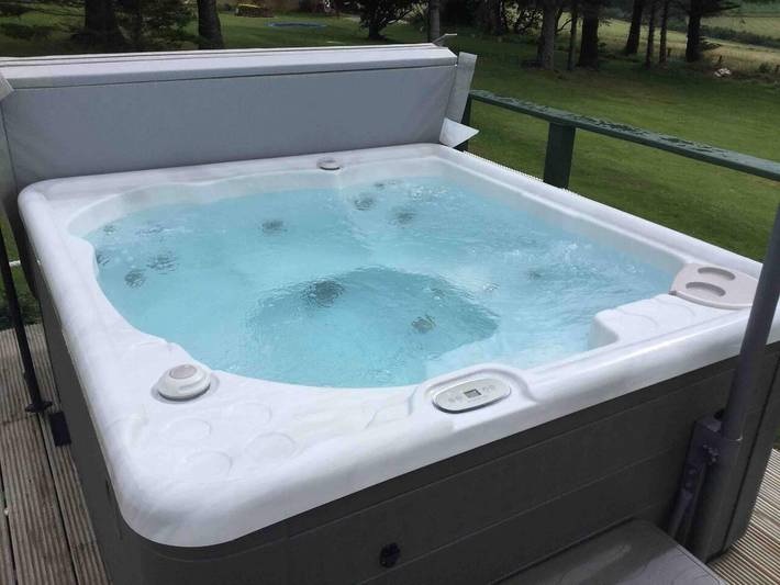 Tipi für 3 Personen, mit Garten und Terrasse sowie Whirlpool, mit Haustier in Schottland - 4