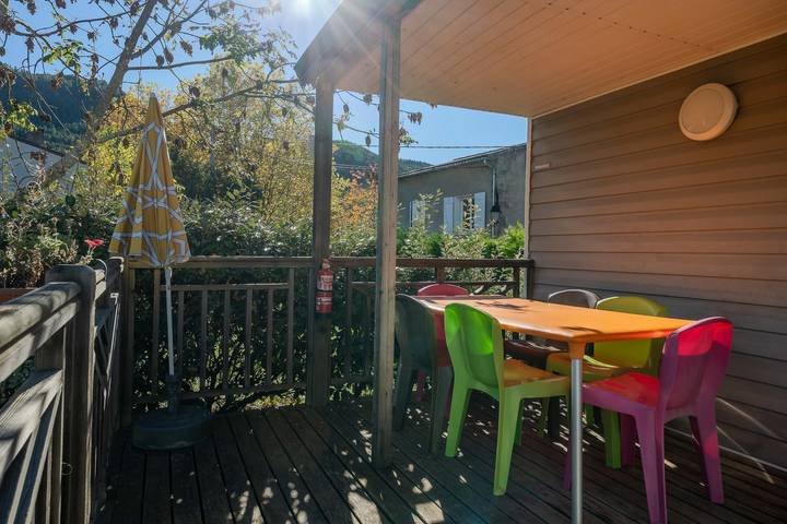 Mobil home pour 6 personnes, avec jardin à Roquefeuil - 2
