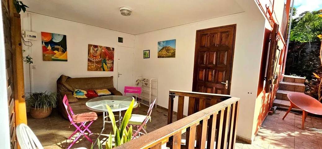 Gîte pour 2 personnes, avec piscine et terrasse à Petit-Bourg - 4