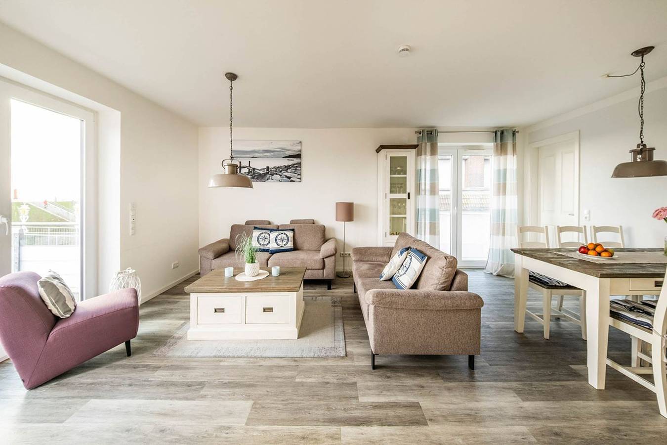 Ganze Wohnung, Ferienwohnung für bis zu 4 Personen am Nordseedeich in Hafen Büsum, Büsum