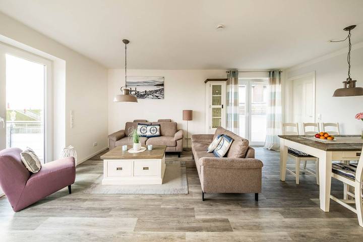 Ferienwohnung für 4 Personen, mit Balkon am Hafen Büsum