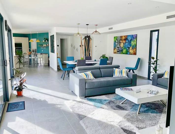 Location de vacances pour 6 personnes, avec terrasse, adapté aux familles à Le Puy-Sainte-Réparade - 3
