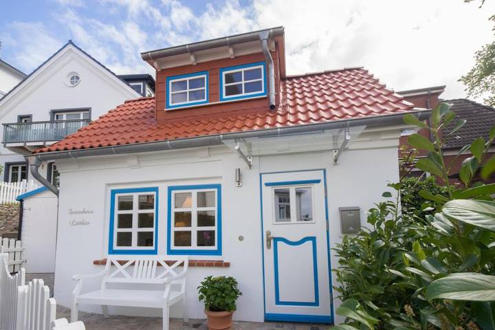 Ferienhaus für 2 Personen, mit Terrasse und Ausblick in Blankenese