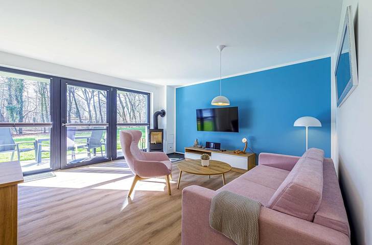 Apartamento de vacaciones para 4 personas, con sauna además de vistas al lago y jardín - 1