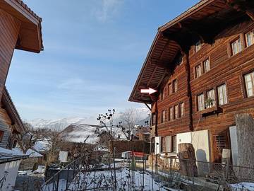 Cottage pour 4 personnes, avec balcon et jardin à Brienzwiler