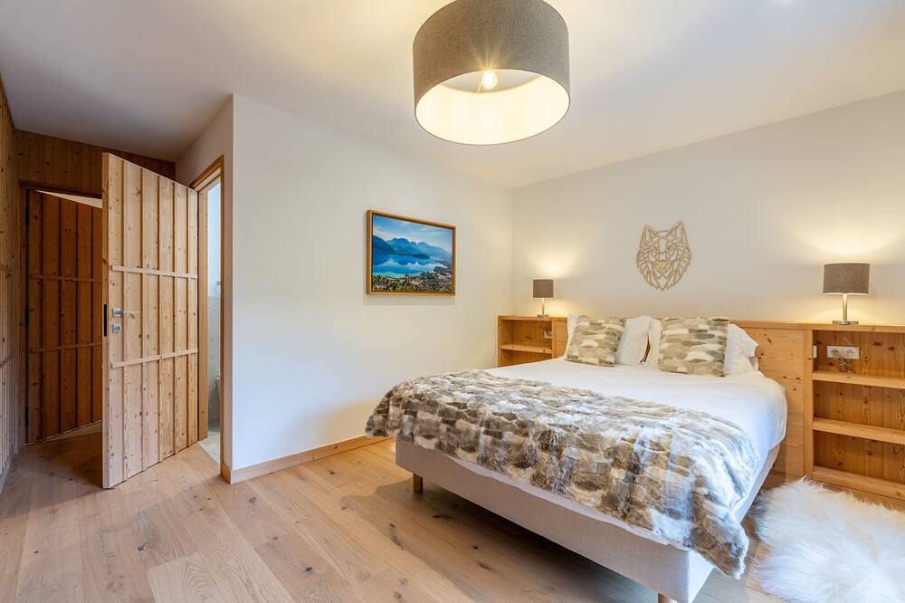 Berghütte-Deluxe-Ensuite-Bergblick in Thônes, Annecy und Umgebung