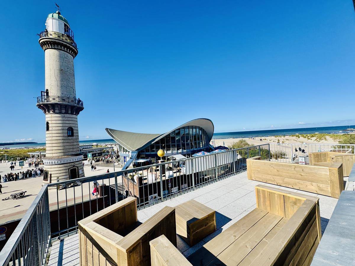 Apartamento entero, Promenadenblick, Vordeck in Warnemünde Strand, Rostock