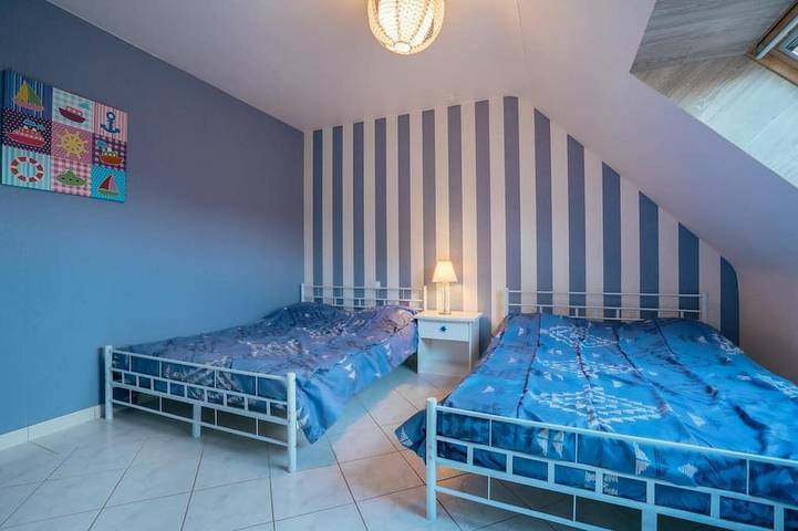 Location de vacances pour 15 personnes, avec jardin et terrasse dans Plage de Pont-Mahé - 3