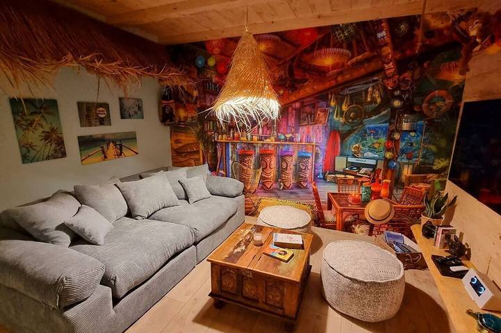 Ferienwohnung für 4 Personen, mit Terrasse und Garten