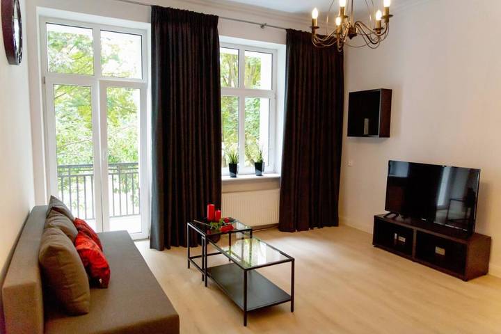 Apartament wakacyjny dla 13 osób, z Balkon i Taras oraz Widok na jezioro i Widok w Gorzów Wielkopolski