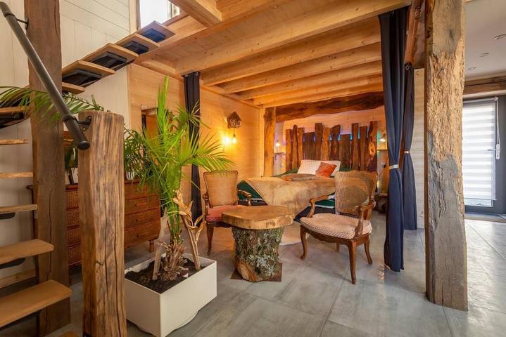 Villa pour 2 personnes, avec terrasse et vue, animaux acceptés