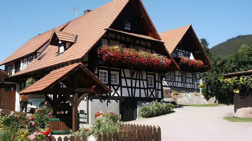 Ferienwohnung für 4 Personen, mit Garten, kinderfreundlich in Sasbachwalden