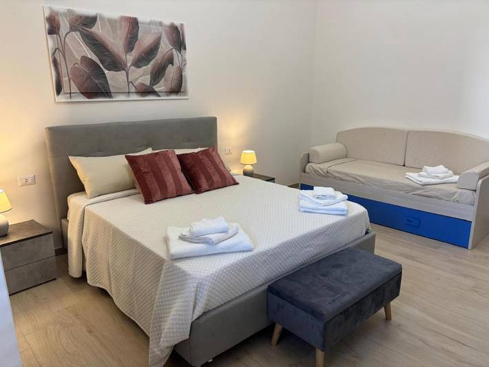 Appartamento per 4 persone, con balcone e panorama in Valenzano