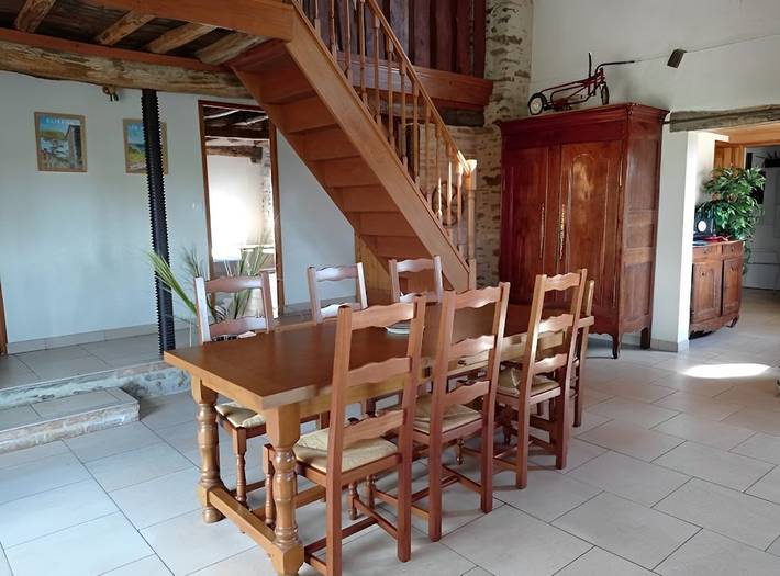 Gîte pour 8 personnes, avec jardin et terrasse, animaux acceptés à Le Loroux-Bottereau - 2