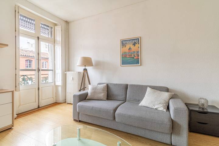 Studio pour 2 personnes, avec balcon, adapté aux familles dans Haute-Garonne