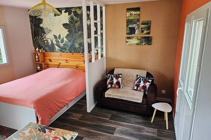 Appartement entier, Studio dans les dunes avec jardinet in Barneville-Carteret, Côte de la Déroute