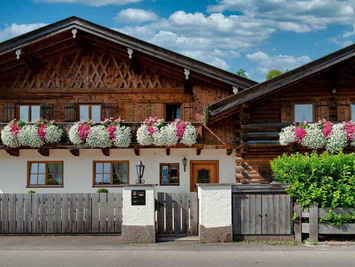 Ferienwohnung für 2 Personen, mit Balkon und Terrasse sowie Garten in Kreuth