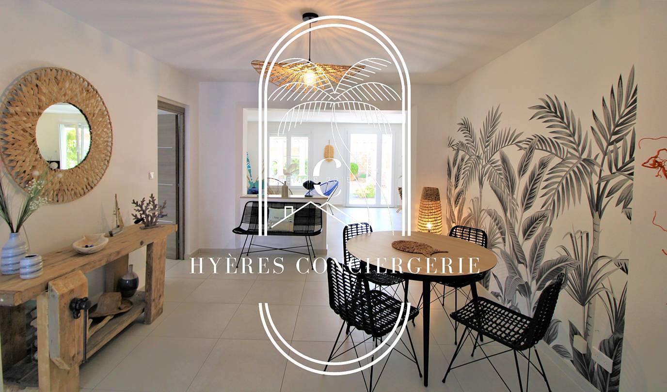 Ganze Ferienwohnung, Ferienwohnung für 6 Personen mit Terrasse in Hyeres, Parc national Port-Cros