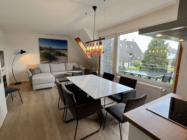 Ferienwohnung für 8 Personen, mit Balkon und Sauna in Dahme