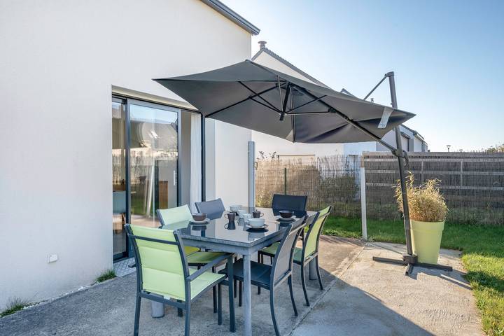 Maison de vacances pour 8 personnes, avec Terrasse et Jardin