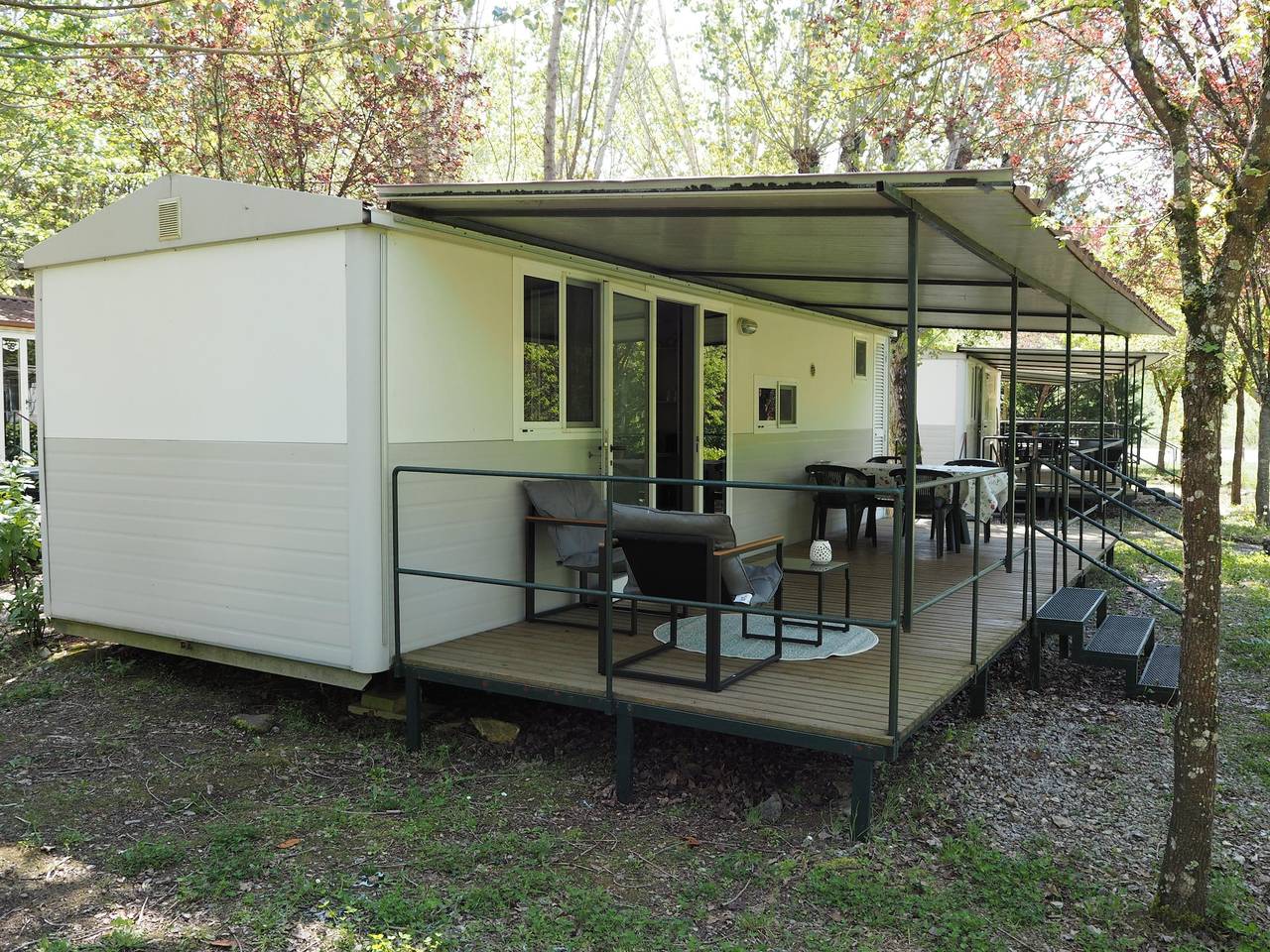 Mobilheim mit privater Veranda in der Toskana in Bucine, Bucine und Umgebung