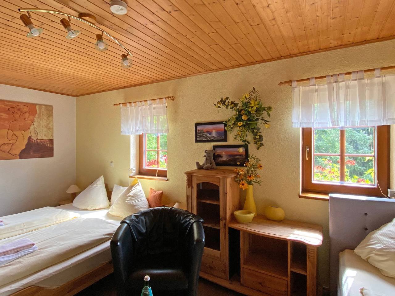 Dreibettzimmer Paul in Stolpen, Elbsandsteingebirge