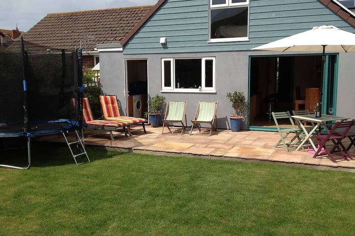 Holiday home for 9 people, with garden in Woolacombe