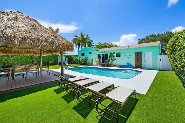 Vacation rental for 8 people, with terrace in Dania Beach