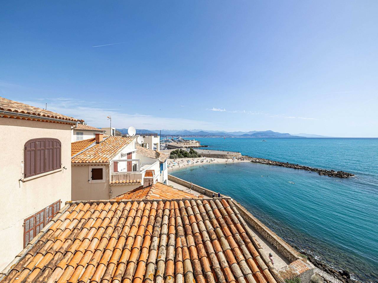 Geheel appartement, Charmant appartement - 1Bd/4P- zeezicht - Antibes Centre in Antibes, Middellandse Zeekust (Frankrijk)