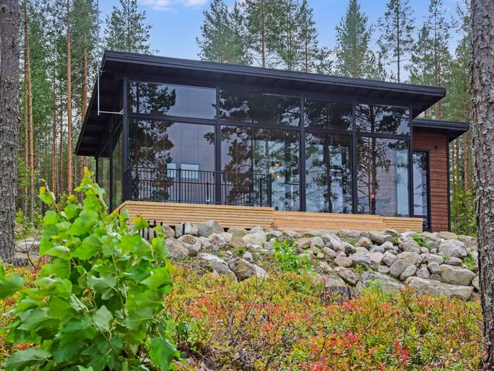 Ferienhaus für 6 Personen, mit Seeblick und Sauna - 1