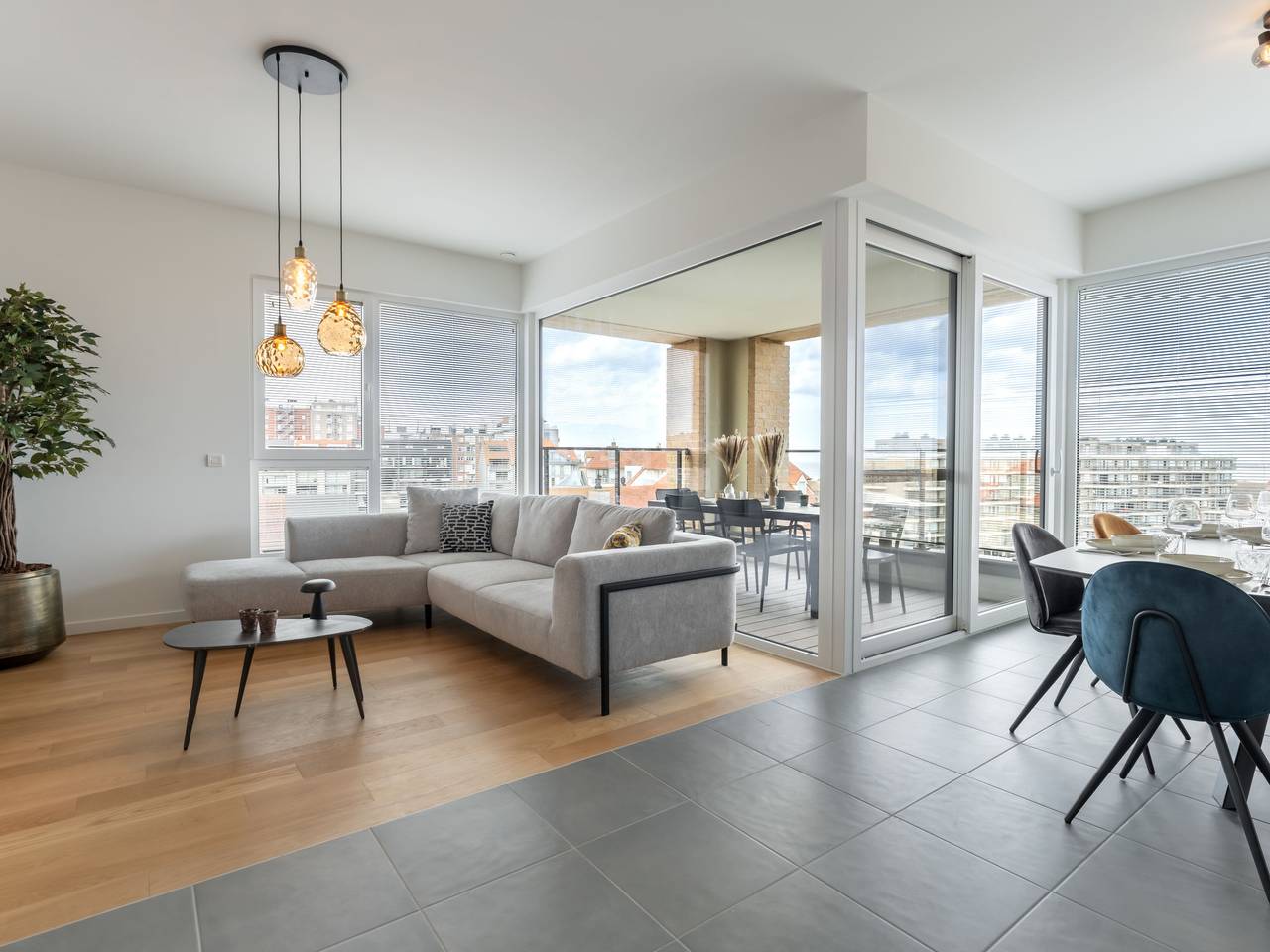 Entire apartment, Parkville with parking & terrace in Blankenberge, Belgian Coast