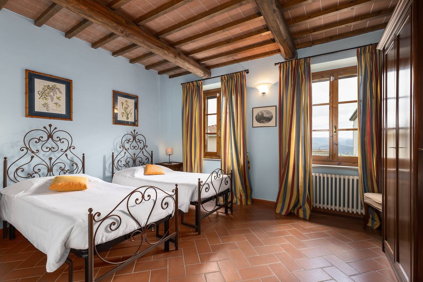 Agriturismo "Podere San Bartolo - Casa Colonica 3" con piscina condivisa, terrazza privata e Wi-Fi in Barberino Val d'Elsa, Barberino Tavarnelle