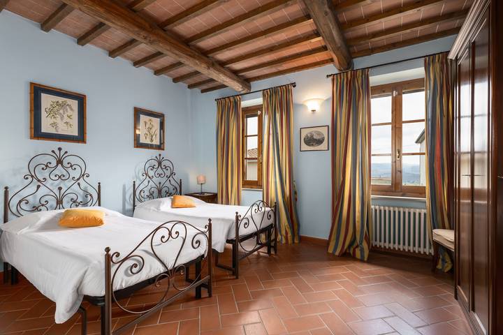 Gîte pour 6 personnes, avec jardin, animaux acceptés dans Tavarnelle