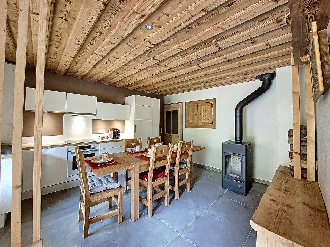 Apartamento entero, Appartement Chez Henri in Saint-Jean-d'Aulps, Les Portes du Soleil
